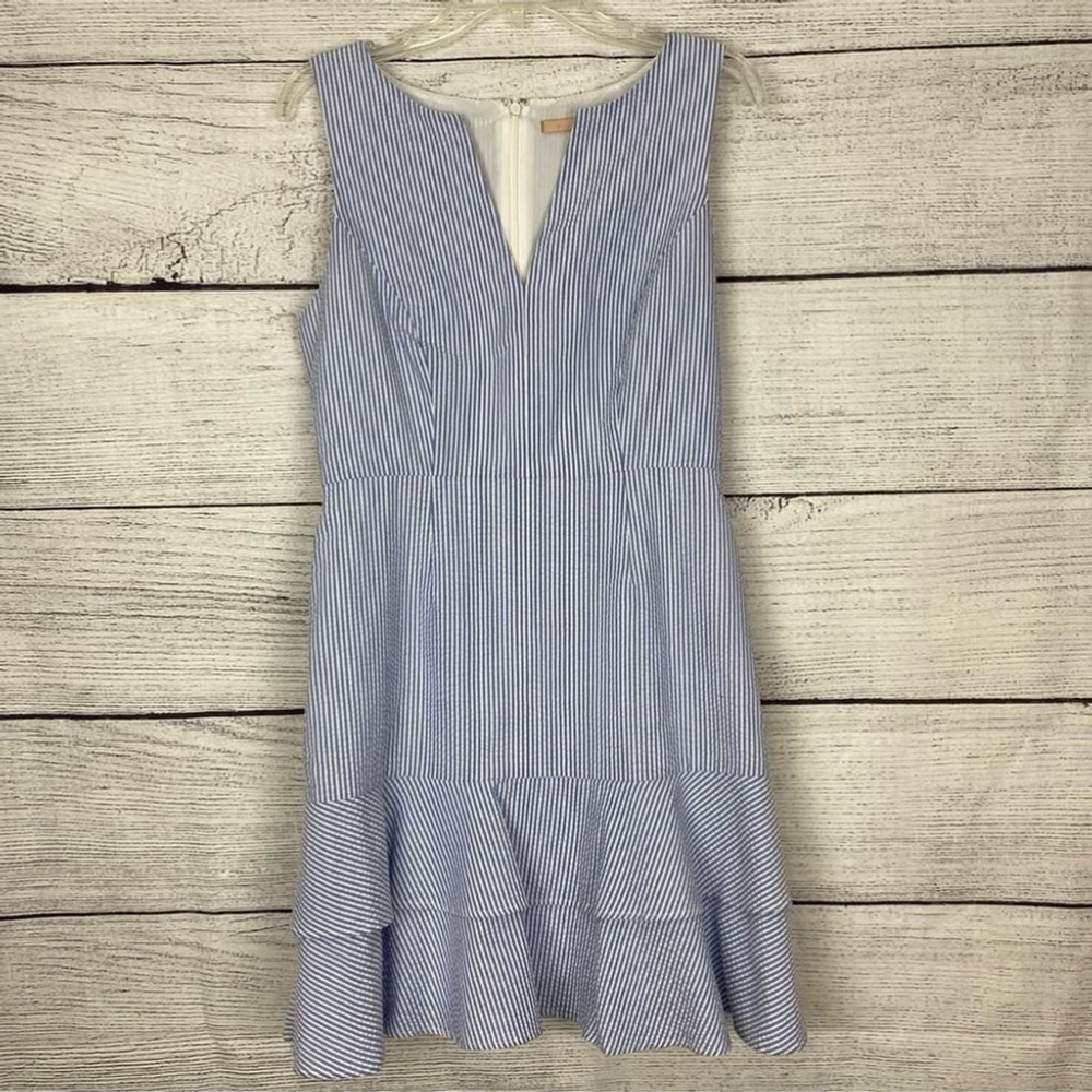 Hutch Seersucker Sleeveless Dress Size 4 - Picture 4 of 8
